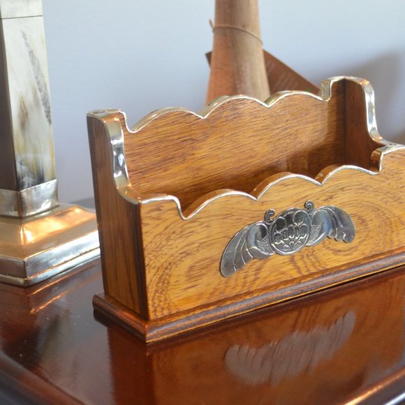 Organizer #B-2 darker wood - Picture 2 of 10